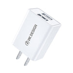 WK WP-U119 10W デュアルUSBポート トラベルチャージャー 電源アダプター、USプラグ、WP-U119 USプラグ