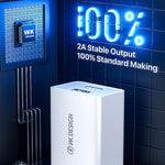 WK WP-U119 10W デュアルUSBポート トラベルチャージャー 電源アダプター、USプラグ、WP-U119 USプラグ