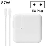 87W Type-C電源アダプター ポータブル充電器 1.8m Type-C充電ケーブル付き、EUプラグ、87W EUプラグ