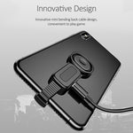 LXS08 8ピン to 8ピン + 3.5mmオーディオプラグ リングホルダー 急速充電アダプター、8ピン + 3.5mm