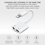 JOYROOM S-Y104 ベンシリーズ Apple 3.5+ライトニングアダプター、長さ：1.2m