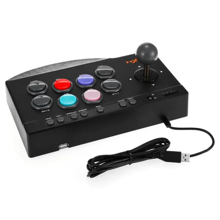 PXN PXN-0082 グラディエーター ストリートマシン ゲームハンドル ロッカーコントローラー Nintendo Switch / PC / Android システム / PS3 / PS4 / XboxOne 用、PXN-0082