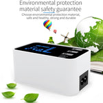 CDA30 20W 3 USBポート + USB-C / Type-Cポート 多機能充電器 LEDディスプレイ付き、USプラグ、USプラグ