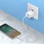 18W USB-C / Type-C インターフェース トラベルチャージャー、USプラグ、18W USプラグ