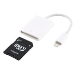 NK105 8ピン to SDカード カメラリーダーアダプター、iOS 9.1以上対応、NK105