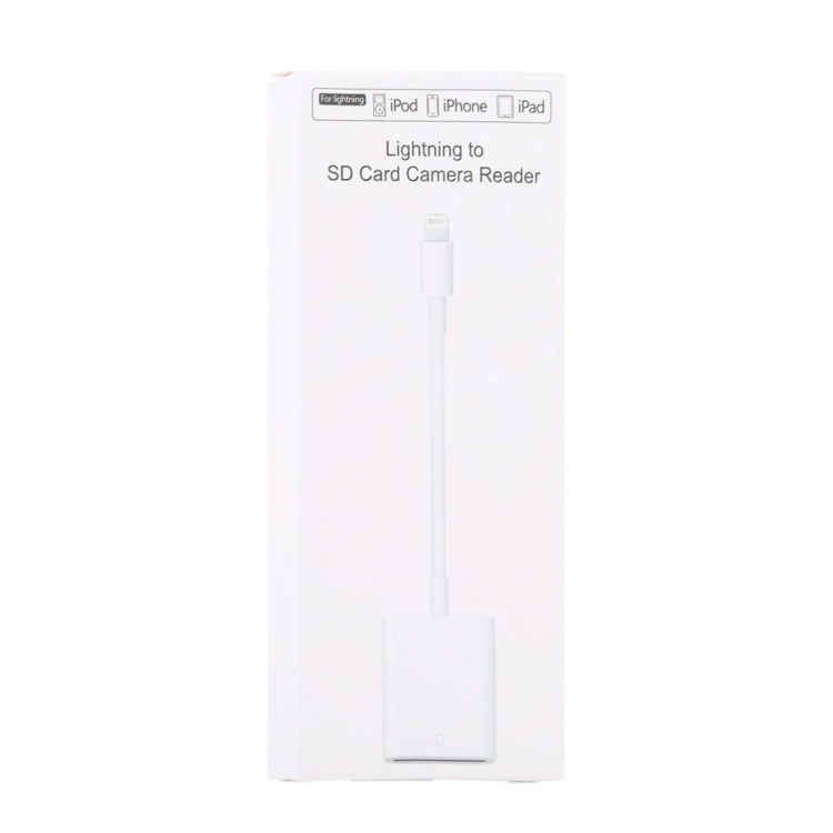 NK105 8ピン to SDカード カメラリーダーアダプター、iOS 9.1以上対応、NK105