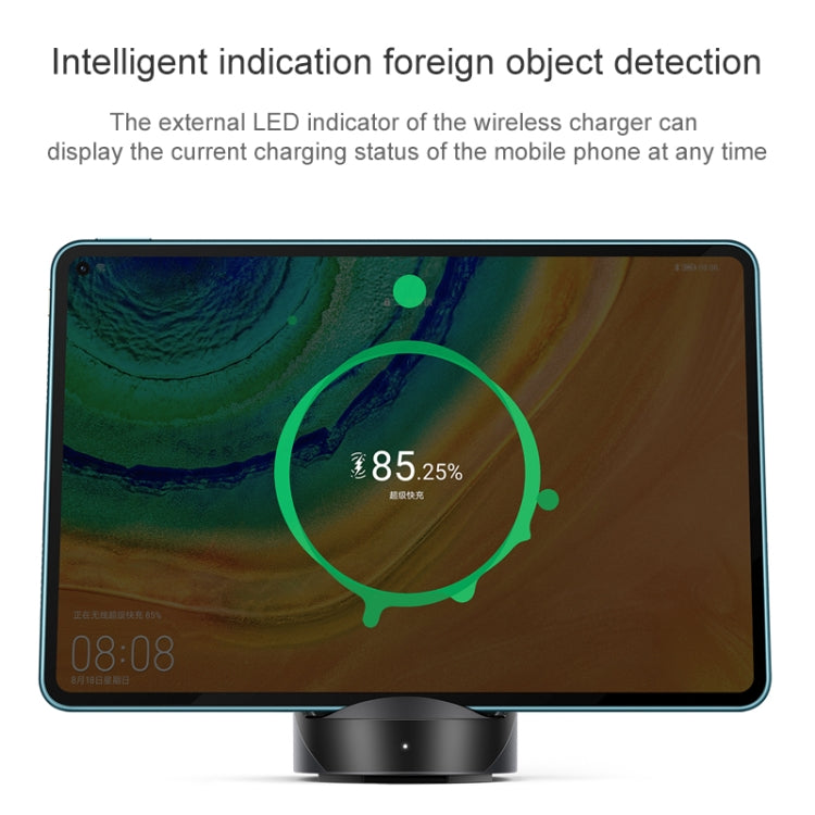 オリジナルHuawei CP62 40W最大 Qi規格ワイヤレス充電スタンド
