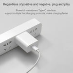 オリジナル Xiaomi AD201 20W シングル USB-C / Type-C インターフェース トラベルチャージャー クイックチャージ版、USプラグ、20W