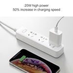 オリジナル Xiaomi AD201 20W シングル USB-C / Type-C インターフェース トラベルチャージャー クイックチャージ版、USプラグ、20W