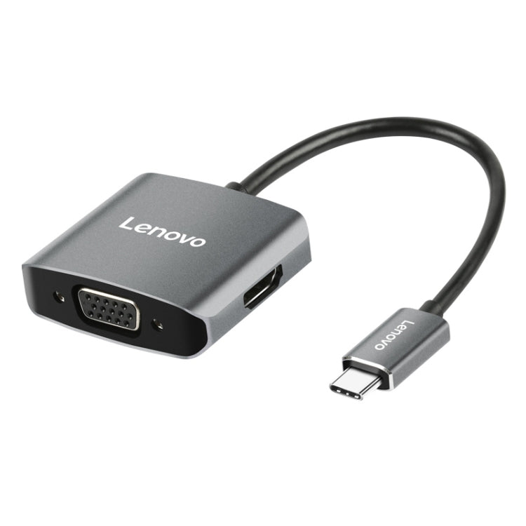 純正 Lenovo C02 USB-C / Type-C から HDMI + VGA コンバーター