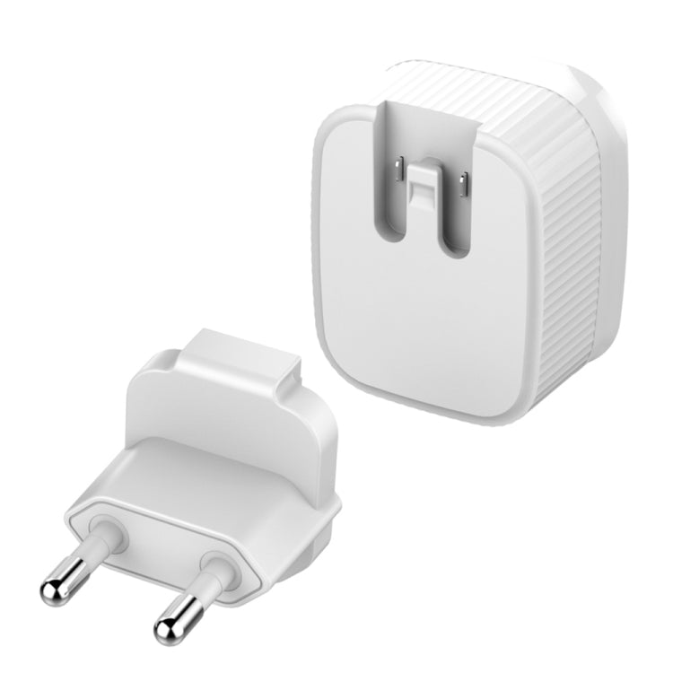 LDNIO A201 2.4A デュアルUSB 充電ヘッド トラベル直充電 携帯電話アダプター チャージャー マイクロUSBデータケーブル付き、マイクロUSB