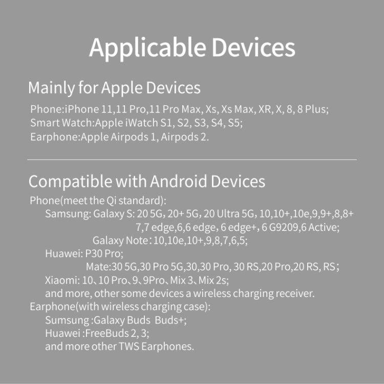 Z5A QI 縦型マグネット式ワイヤレス充電器 モバイルフォン＆Apple Watch＆AirPods / Samsung Galaxy Buds / Huawei Free Buds対応、タッチリングライト付き、Z5A