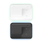 Z5A QI 縦型マグネット式ワイヤレス充電器 モバイルフォン＆Apple Watch＆AirPods / Samsung Galaxy Buds / Huawei Free Buds対応、タッチリングライト付き、Z5A
