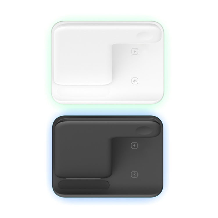 Z5A QI 縦型マグネット式ワイヤレス充電器 モバイルフォン＆Apple Watch＆AirPods / Samsung Galaxy Buds / Huawei Free Buds対応、タッチリングライト付き、Z5A