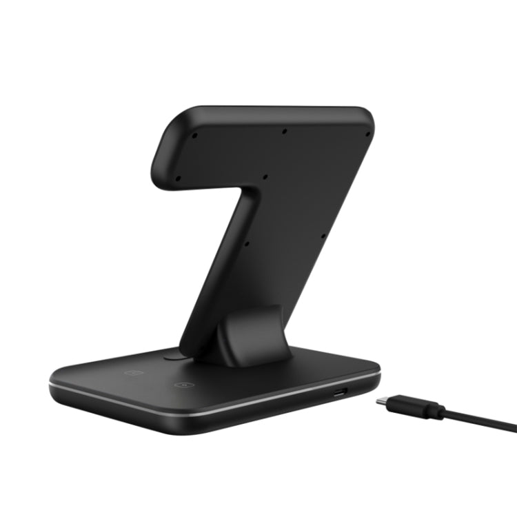 Z5A QI 縦型マグネット式ワイヤレス充電器 モバイルフォン＆Apple Watch＆AirPods / Samsung Galaxy Buds / Huawei Free Buds対応、タッチリングライト付き、Z5A