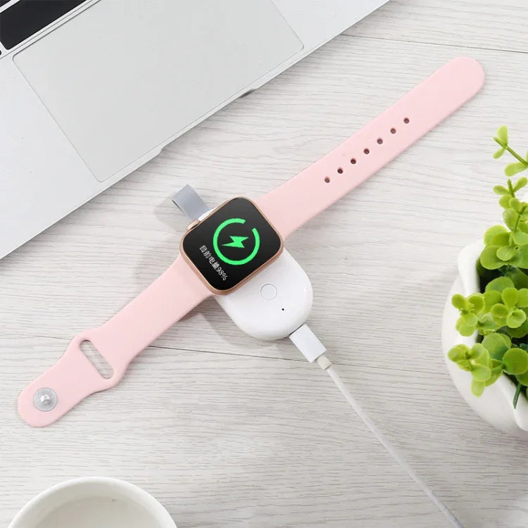 848 ユニバーサルポータブルモバイル電源＆磁気ワイヤレス充電器 Apple Watch Series 6 / 5 / SE / 4 / 3 / 2 / 1用