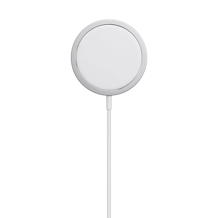 OJD-63 15W アルミ合金スタイル丸型 Magsafe マグネット式ワイヤレス充電器、マグネット付き