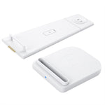 HQ-UD21 3-in-1 折りたたみ式スマホ・時計多機能充電スタンド ワイヤレス充電器 iPhone＆Apple Watch＆AirPods対応、HQ-UD21