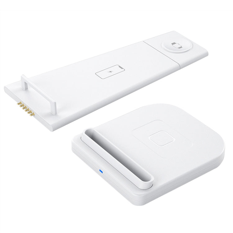 HQ-UD21 3-in-1 折りたたみ式スマホ・時計多機能充電スタンド ワイヤレス充電器 iPhone＆Apple Watch＆AirPods対応、HQ-UD21