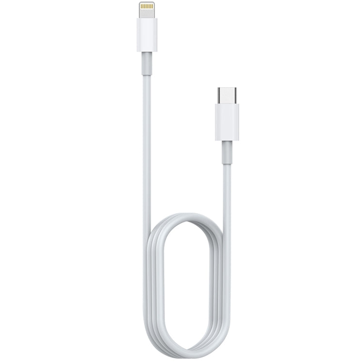 AWEI CL-68 3A Type-C / USB-C から 8ピン PD急速充電データケーブル、長さ：1m