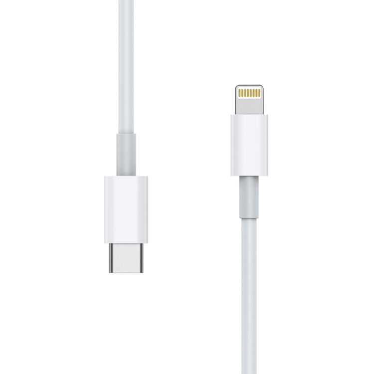 AWEI CL-68 3A Type-C / USB-C から 8ピン PD急速充電データケーブル、長さ：1m