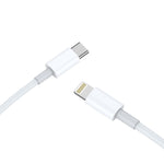 AWEI CL-68 3A Type-C / USB-C から 8ピン PD急速充電データケーブル、長さ：1m