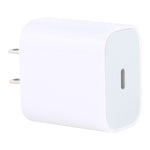 PD 20W シングル USB-C / Type-C インターフェース トラベル充電器、USプラグ、20W USプラグ