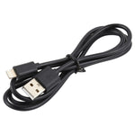 LZ-728 2in1 18W QC 3.0 USBインターフェース トラベルチャージャー + USB to 8ピン データケーブルセット、EUプラグ、ケーブル長：1m、8ピンケーブル付き