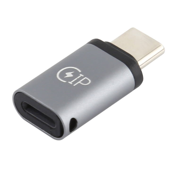 USB-C / Type-C オス to 8ピン メス 充電アダプター、データ転送対応、8ピン メス