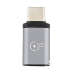 USB-C / Type-C オス to 8ピン メス 充電アダプター、データ転送対応、8ピン メス
