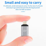 USB-C / Type-C オス to 8ピン メス 充電アダプター、データ転送対応、8ピン メス