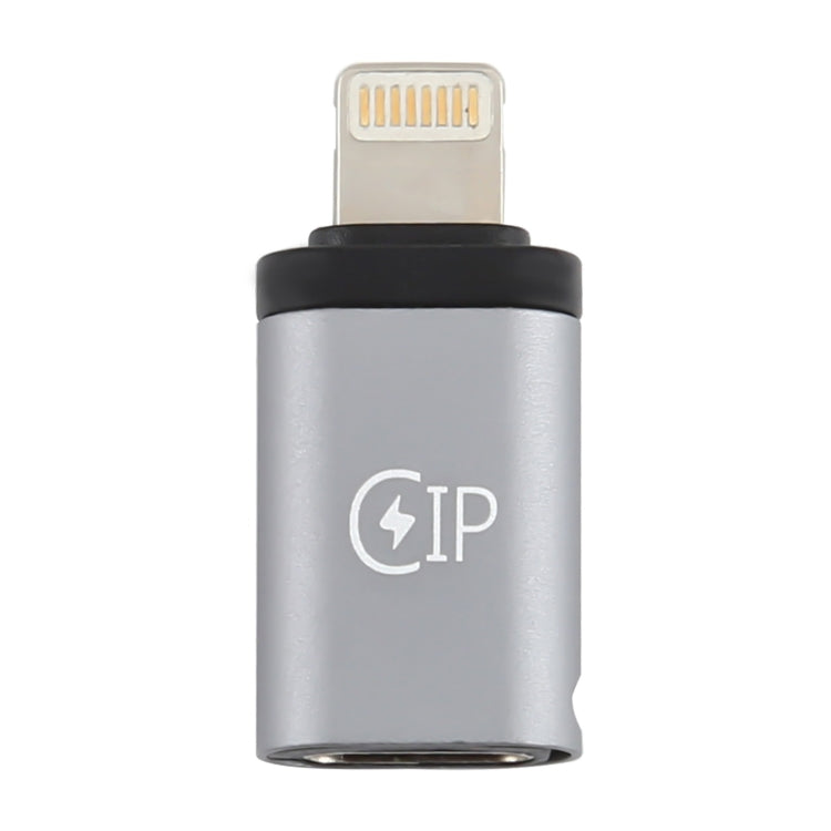 8ピン オス to USB-C / Type-C メス 充電アダプター、データ転送対応、8ピン オス