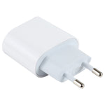 L-012 2イン1 20W PD USB-C / Type-C インターフェース トラベル充電器 + USB-C / Type-C to 8ピンデータケーブルセット、EUプラグ
