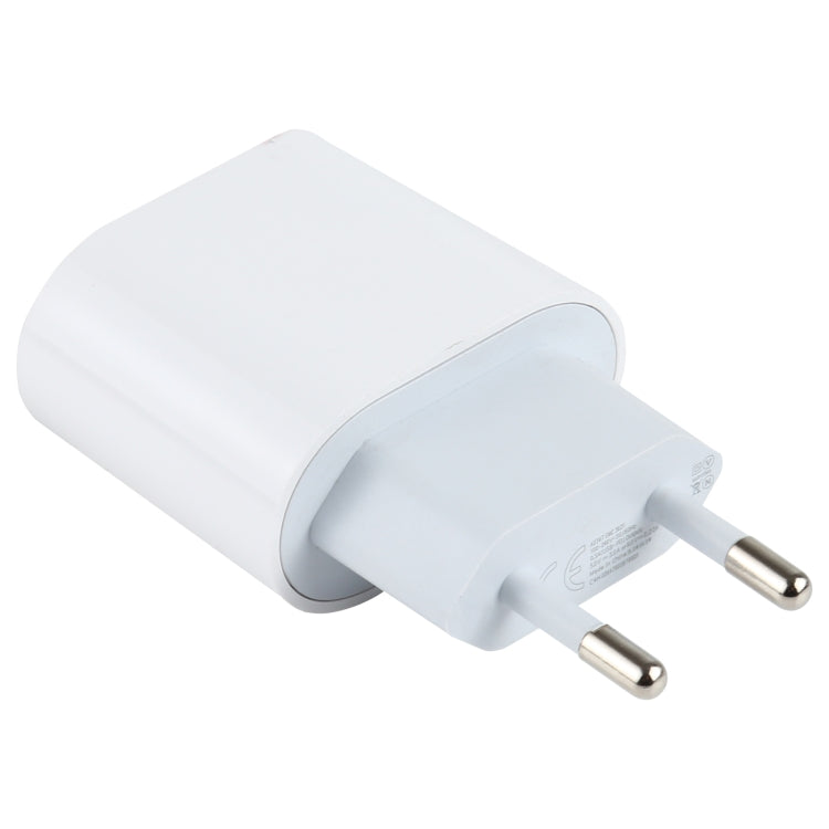 L-012 2イン1 20W PD USB-C / Type-C インターフェース トラベル充電器 + USB-C / Type-C to 8ピンデータケーブルセット、EUプラグ