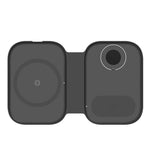 F20 3イン1 15W 多機能マグネティック折りたたみワイヤレス充電器 iPhoneシリーズ＆Apple Watch＆AirPods対応、F20