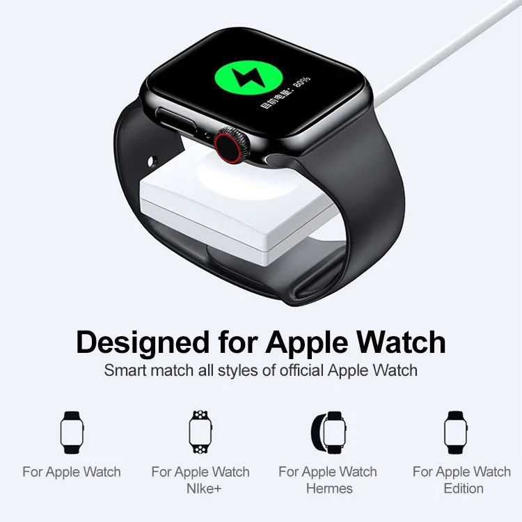 adj-981 ポータブル磁気ワイヤレス充電器 Apple Watch用、adj-981