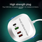WLX-T3P 4イン1 PD＋QC多機能スマート高速充電USB充電器、WLX-T3P AUプラグ、WLX-T3P EUプラグ、WLX-T3P UKプラグ、WLX-T3P USプラグ