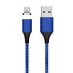 M11 5A USB to 8ピン ナイロン編みマグネットデータケーブル、ケーブル長さ：2m、8ピン