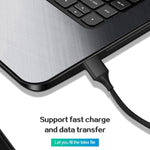 M11 5A USB to 8ピン ナイロン編みマグネットデータケーブル、ケーブル長さ：2m、8ピン