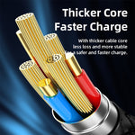 REMAX RC-128i 20W Type-C／USB-Cから8ピン インテリジェントデジタルディスプレイ亜鉛合金編組充電データケーブル、長さ：1.2m