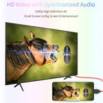 MiraScreen L7-8 3-in-1 8ピン＋マイクロUSB＋USB-C / Type-C to HDMIビデオコンバーターケーブル、ケーブル長：2m、3-in-1 HDMI