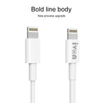 IVON CA70 8ピン 急速充電データケーブル、長さ：1m、8ピン、長さ：1m