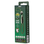 REMAX RC-140i Thorシリーズ PD 20W USB-C / Type-Cから8ピン携帯用ランヤードデータケーブル、ケーブル長：1.2m、USB-C / Type-Cから8ピン