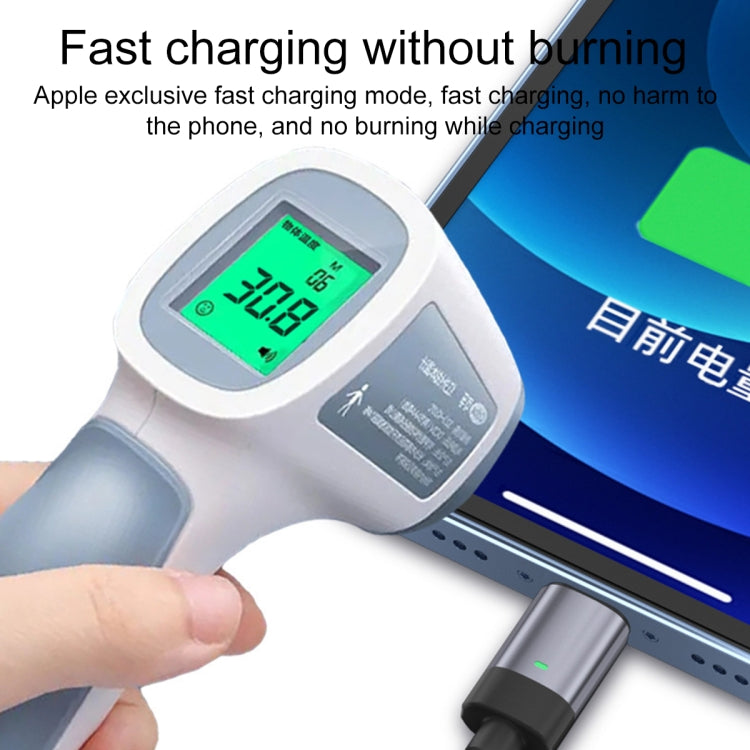 15W USB-C / Type-C から Micro USB 急速充電磁気データケーブル、スタイル：1mケーブル＋磁気ヘッド、Micro USB