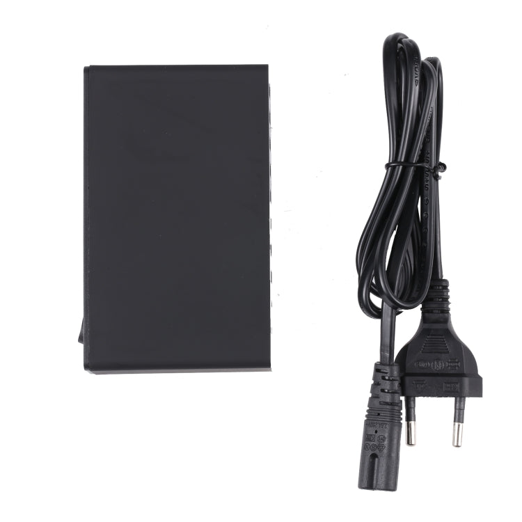 MFT-03Q 10in1 65W QC3.0 USBスマート急速充電器、EUプラグ、EUプラグ
