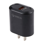 LZ-2117 18W QC3.0 3.1A USB急速充電器、USプラグ、USプラグ