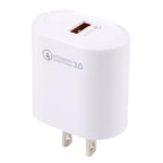 LZ-2117 18W QC3.0 3.1A USB急速充電器、USプラグ、USプラグ