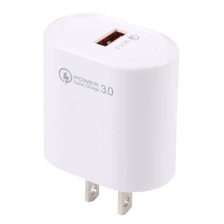 LZ-2117 18W QC3.0 3.1A USB急速充電器、USプラグ、USプラグ