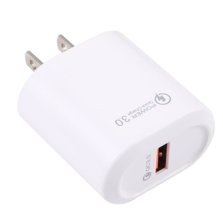 LZ-2117 18W QC3.0 3.1A USB急速充電器、USプラグ、USプラグ