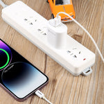 LZ-2117 18W QC3.0 3.1A USB急速充電器、USプラグ、USプラグ